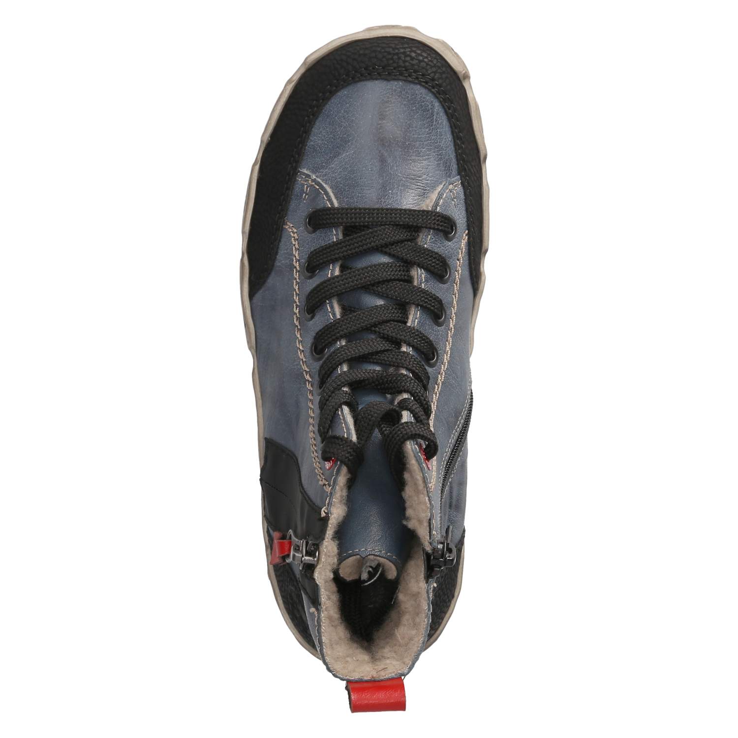 Schnürboots  Blau