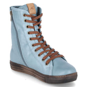 Schnürstiefeletten  Blau