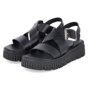 Plateau-Sandalen  Schwarz