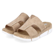 Pantoletten  Beige