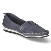 Mokassins Blau