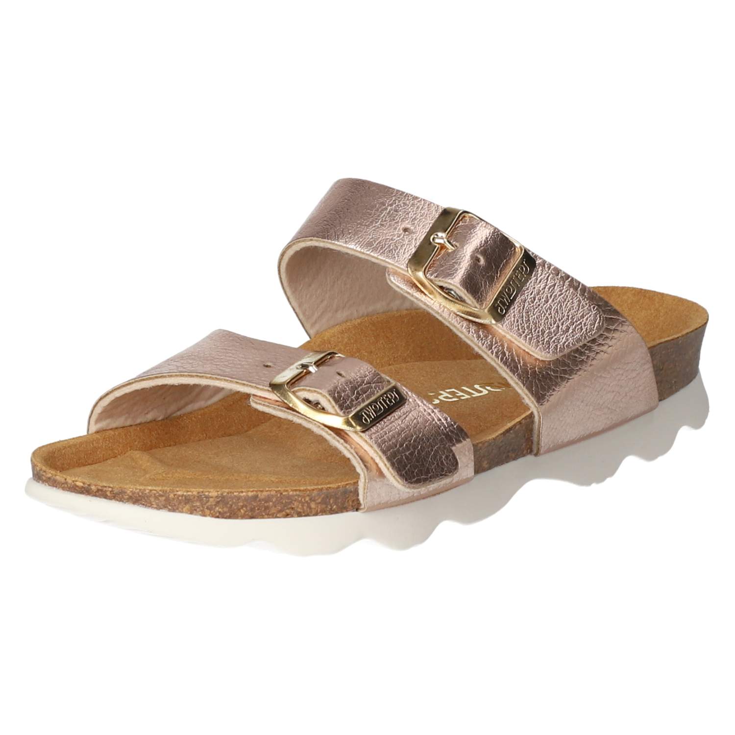 Pantoletten  Gold