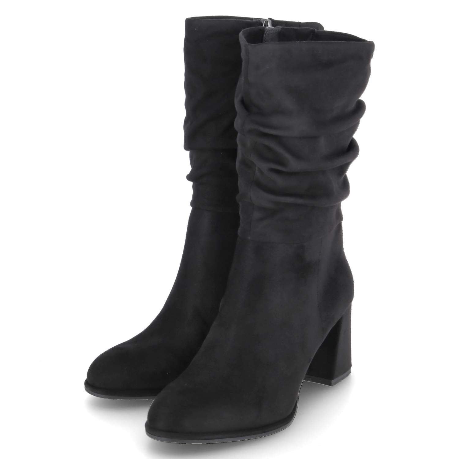 Slouchy Boots  Schwarz