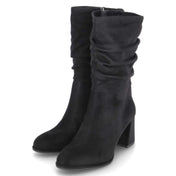 Slouchy Boots  Schwarz