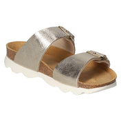 Pantoletten  Gold