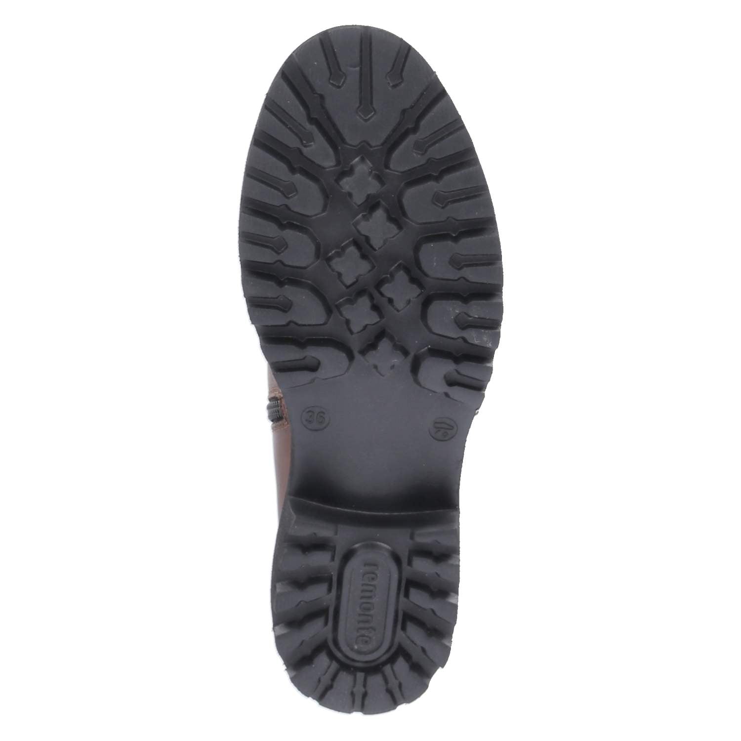 Schnürstiefeletten  Braun