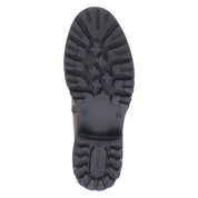 Schnürstiefeletten  Braun