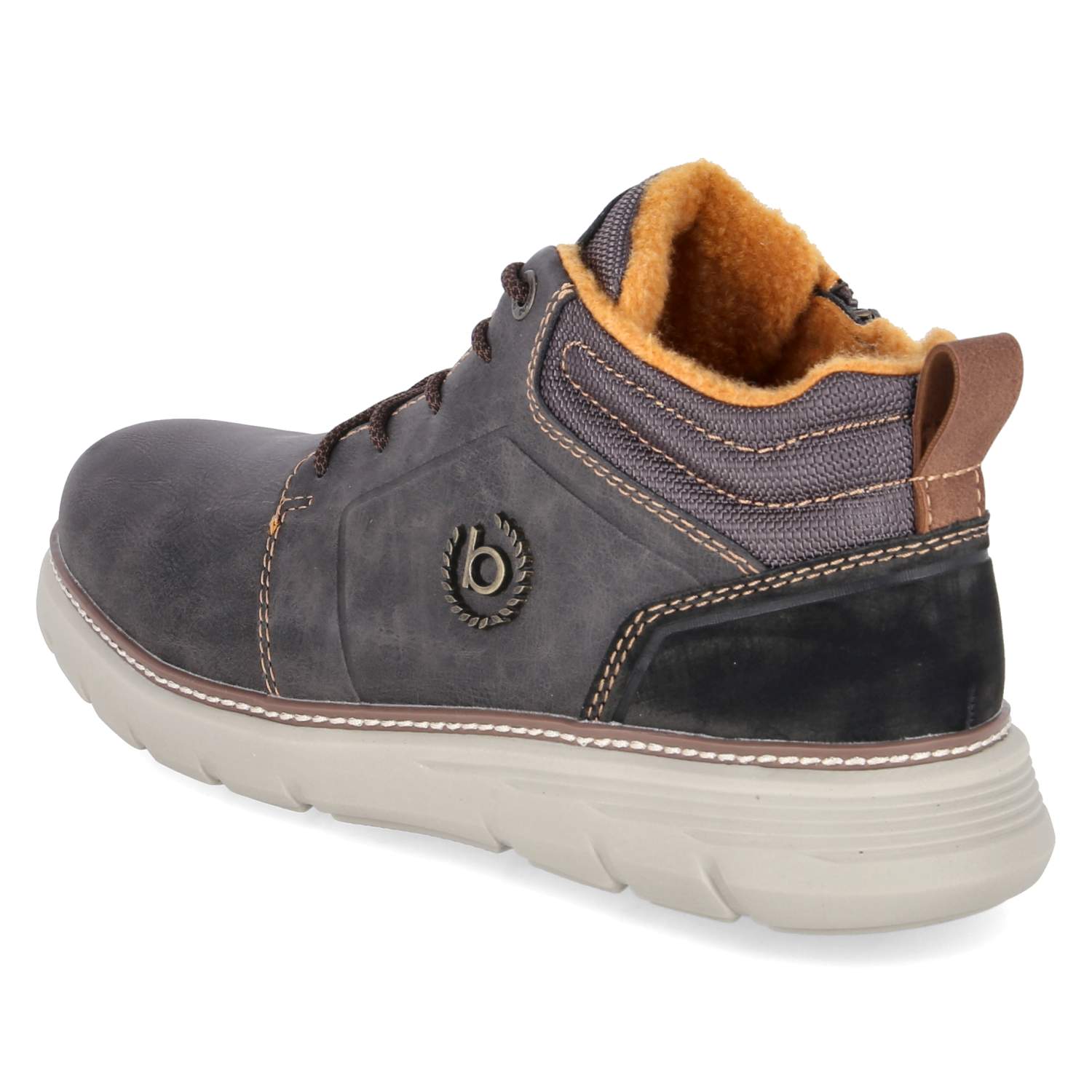 Schnürboots  Grau