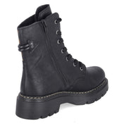 Schnürboots  Schwarz