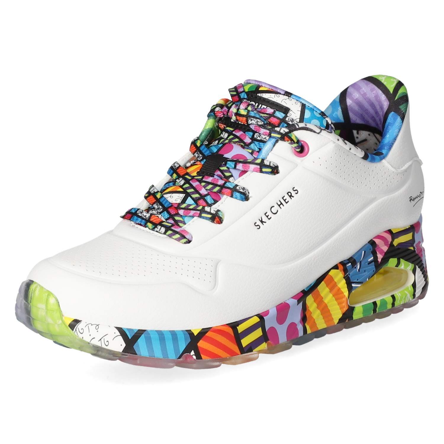 Slip Ins Sneaker UNO Britto Landscape Weiß