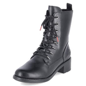 Schnürstiefeletten  Schwarz
