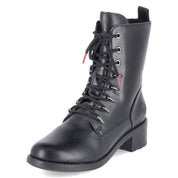Schnürstiefeletten  Schwarz