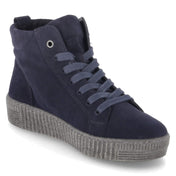 Schnürstiefeletten  Blau