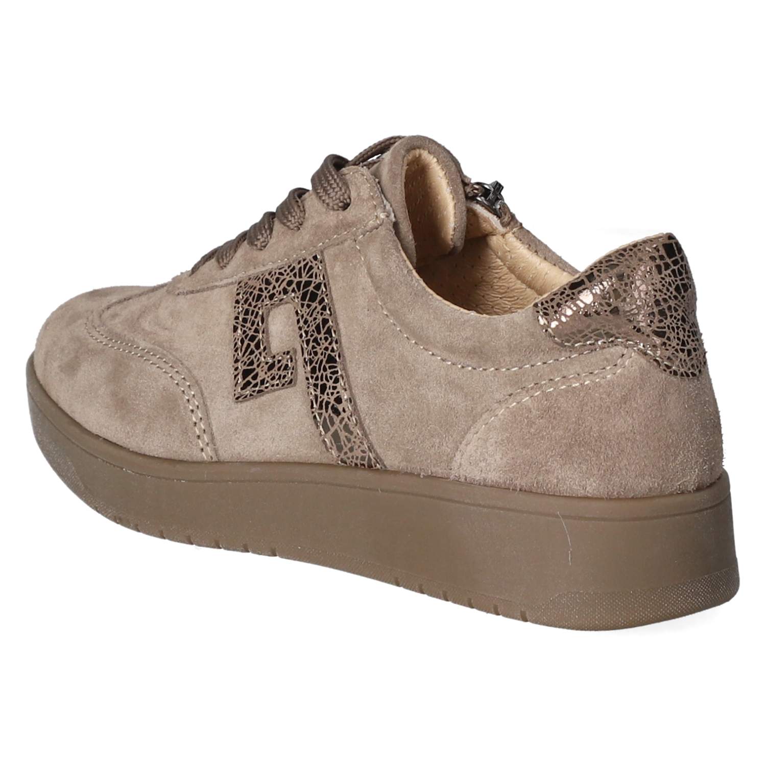 Low Sneaker VIOLET  Grau