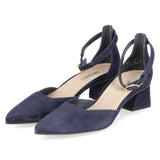 Riemchenpumps  Blau