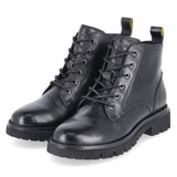 Schnürstiefeletten  Schwarz