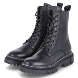 Schnürboots  Schwarz