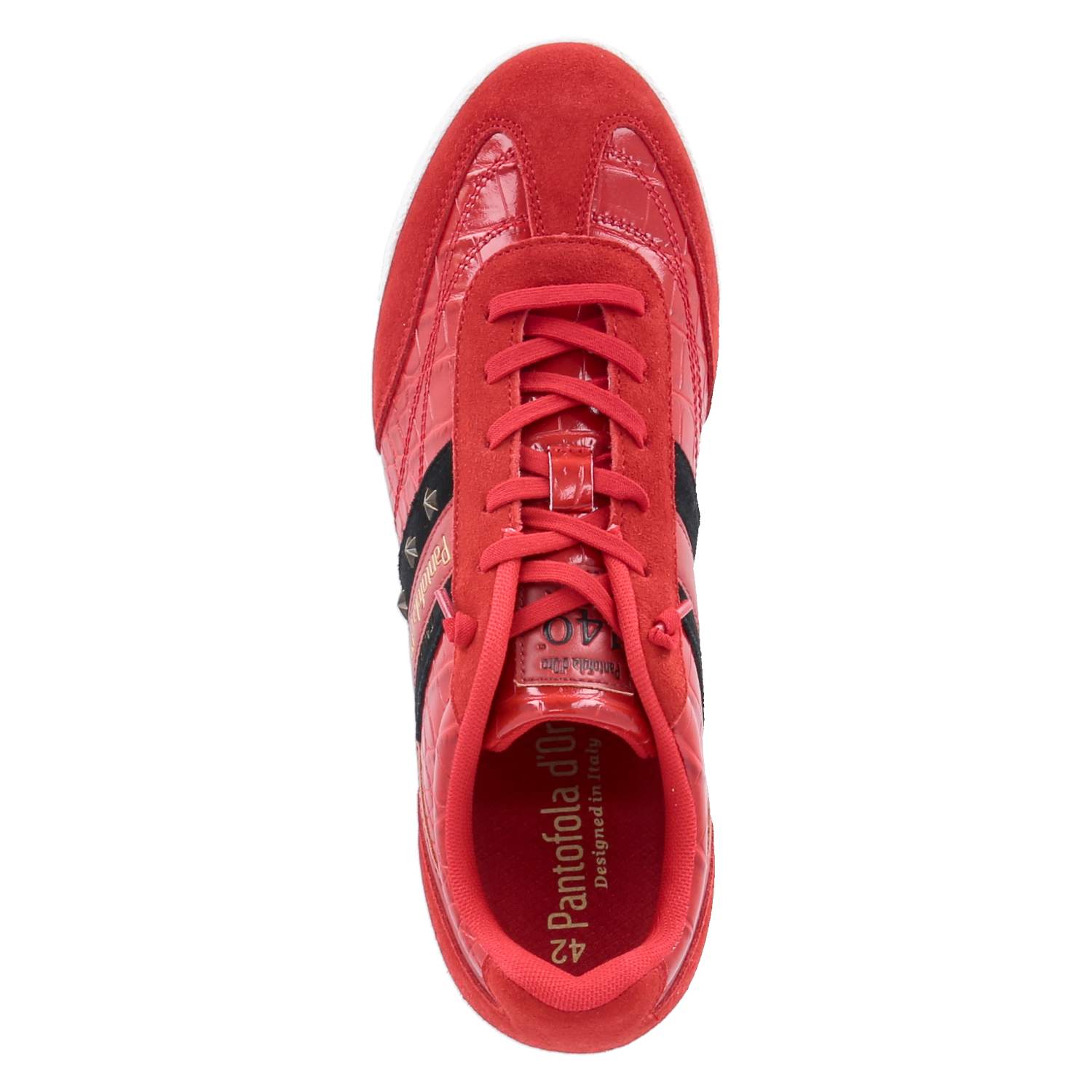 Low Sneaker VASTO SNAKE  Rot