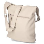 Schultertasche  Beige