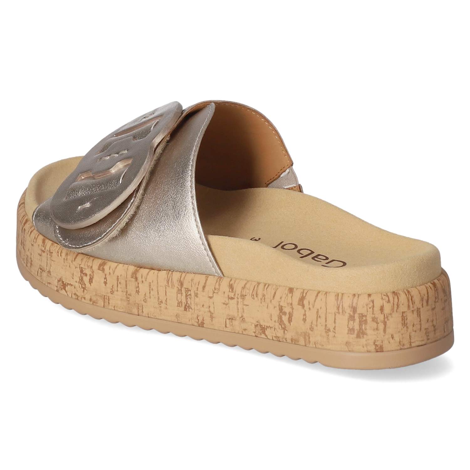 Pantoletten  Gold