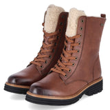 Schnürstiefeletten  Braun