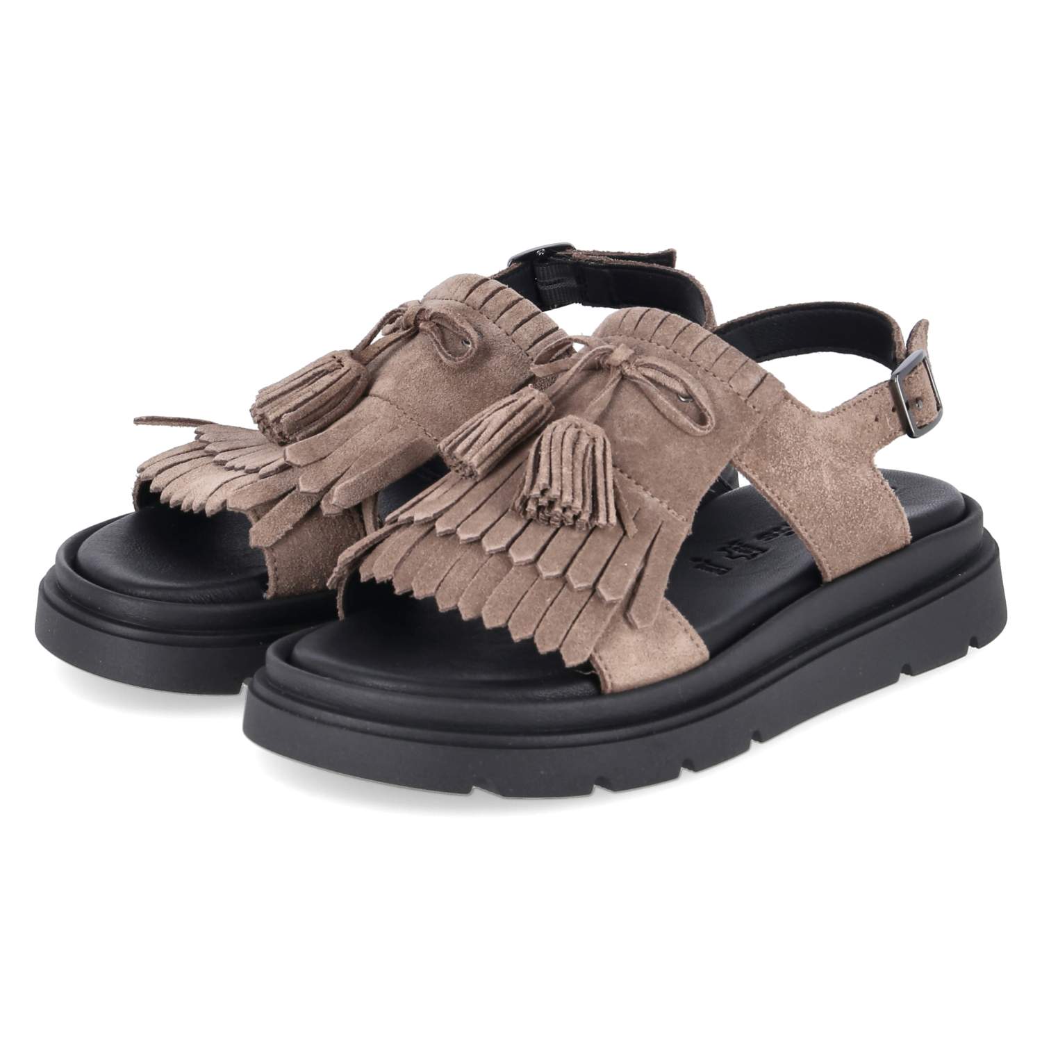Sandalen  Taupe