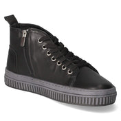 Schnürstiefeletten  Schwarz