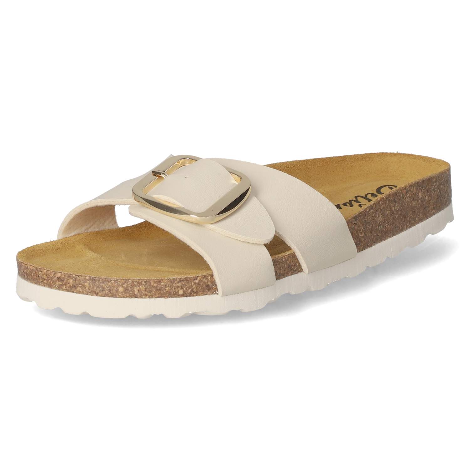 Pantoletten  Beige
