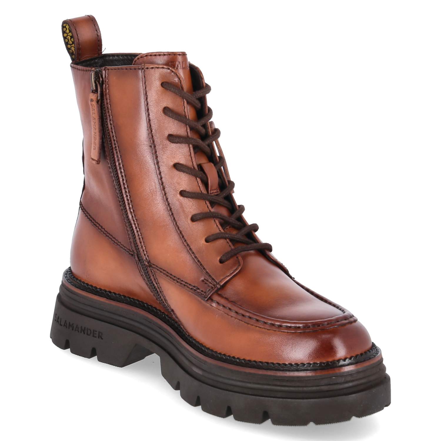 Schnürboots  Braun