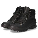 Schnürstiefeletten  Schwarz