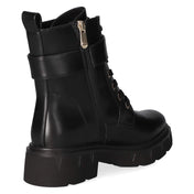 Schnürstiefeletten  Schwarz