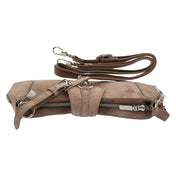 Schultertasche MARINA SUEDE  Beige
