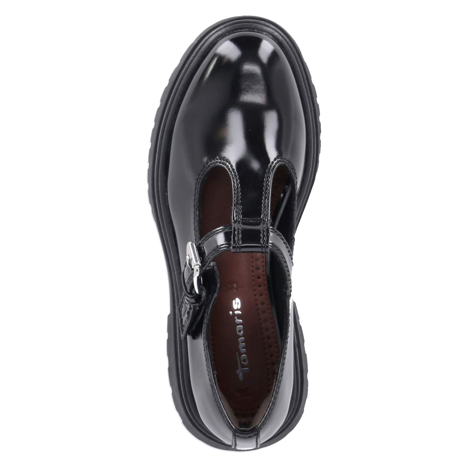 Spangenballerinas  Schwarz