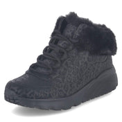 Boots UNO LITE COZY LEOPARD  Schwarz