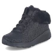 Boots UNO LITE COZY LEOPARD  Schwarz