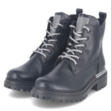 Schnürboots  Schwarz