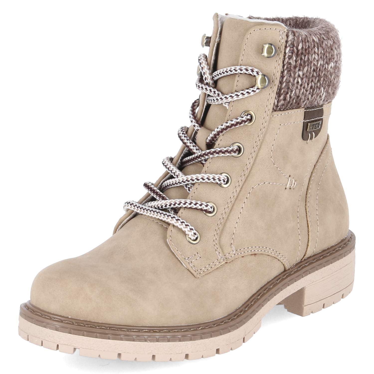 Schnürboots  Braun