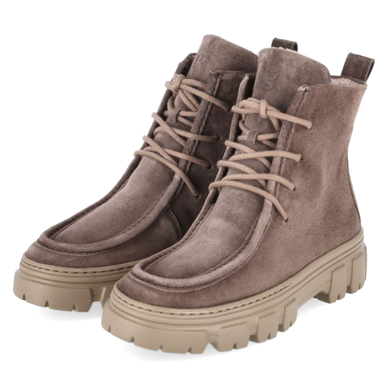Schnürboots  Braun