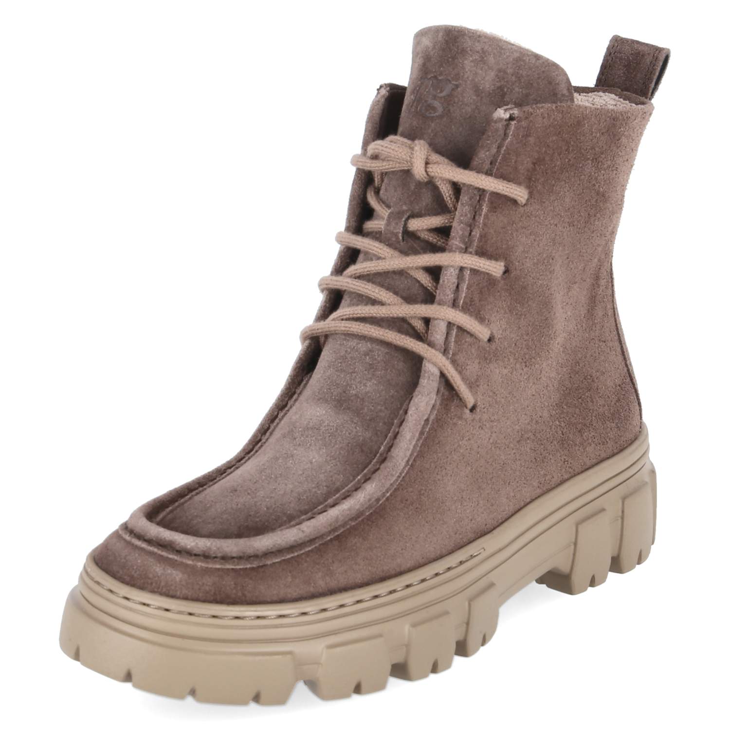 Schnürboots  Braun