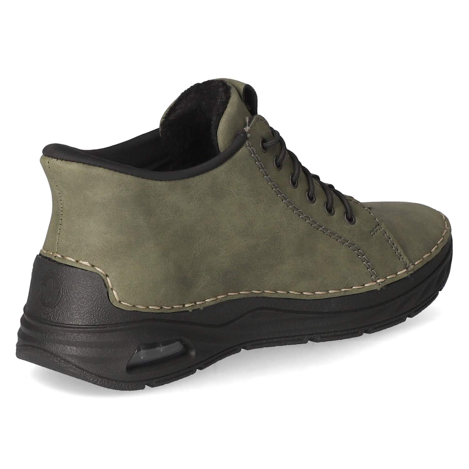 Schnürstiefeletten  Grün
