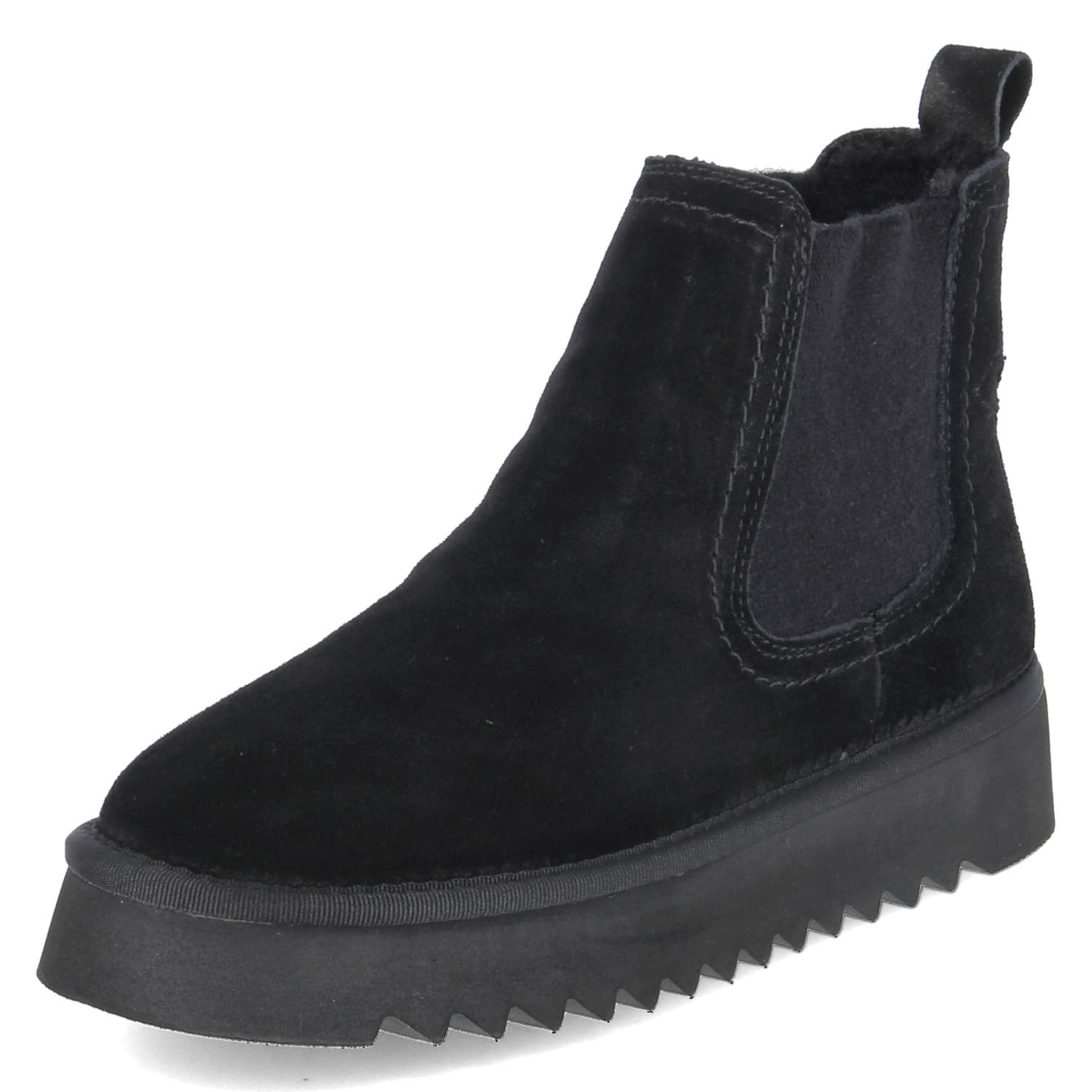 Winter-Chelsea Boots  Schwarz