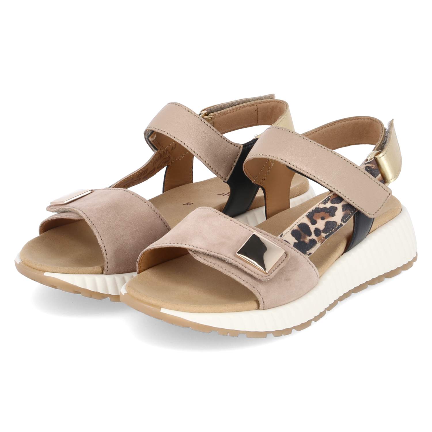 Sandalen  Beige