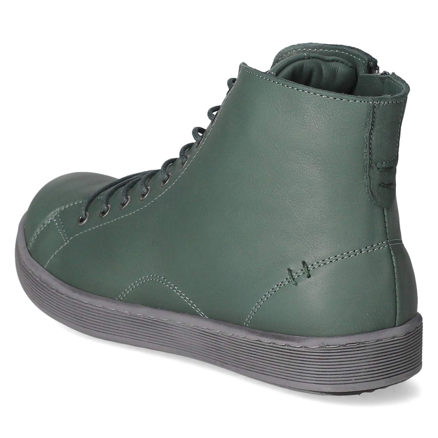 Schnürstiefeletten  Grün