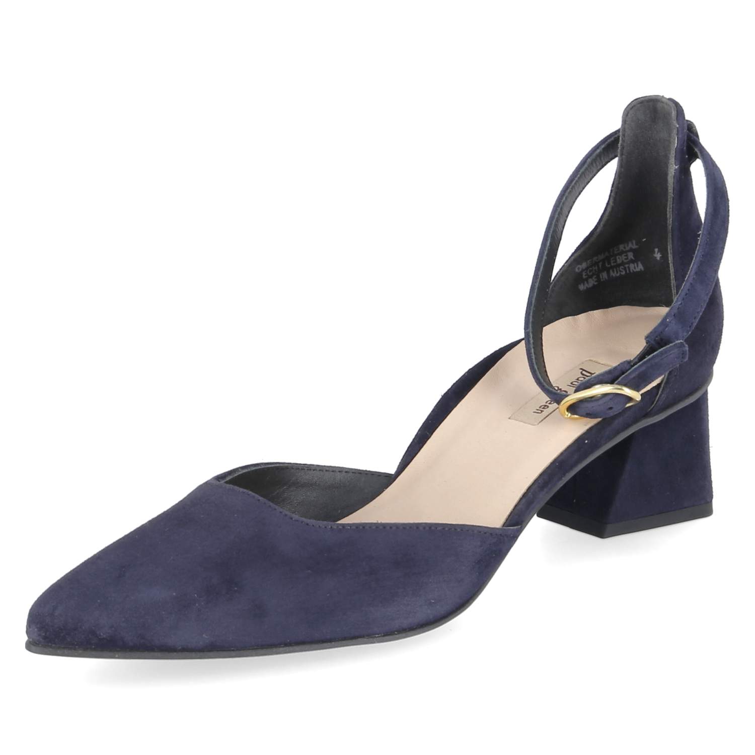Riemchenpumps  Blau