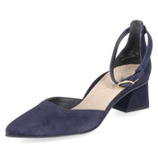 Riemchenpumps  Blau