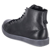 Schnüstiefeletten  Schwarz