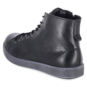 Schnüstiefeletten  Schwarz