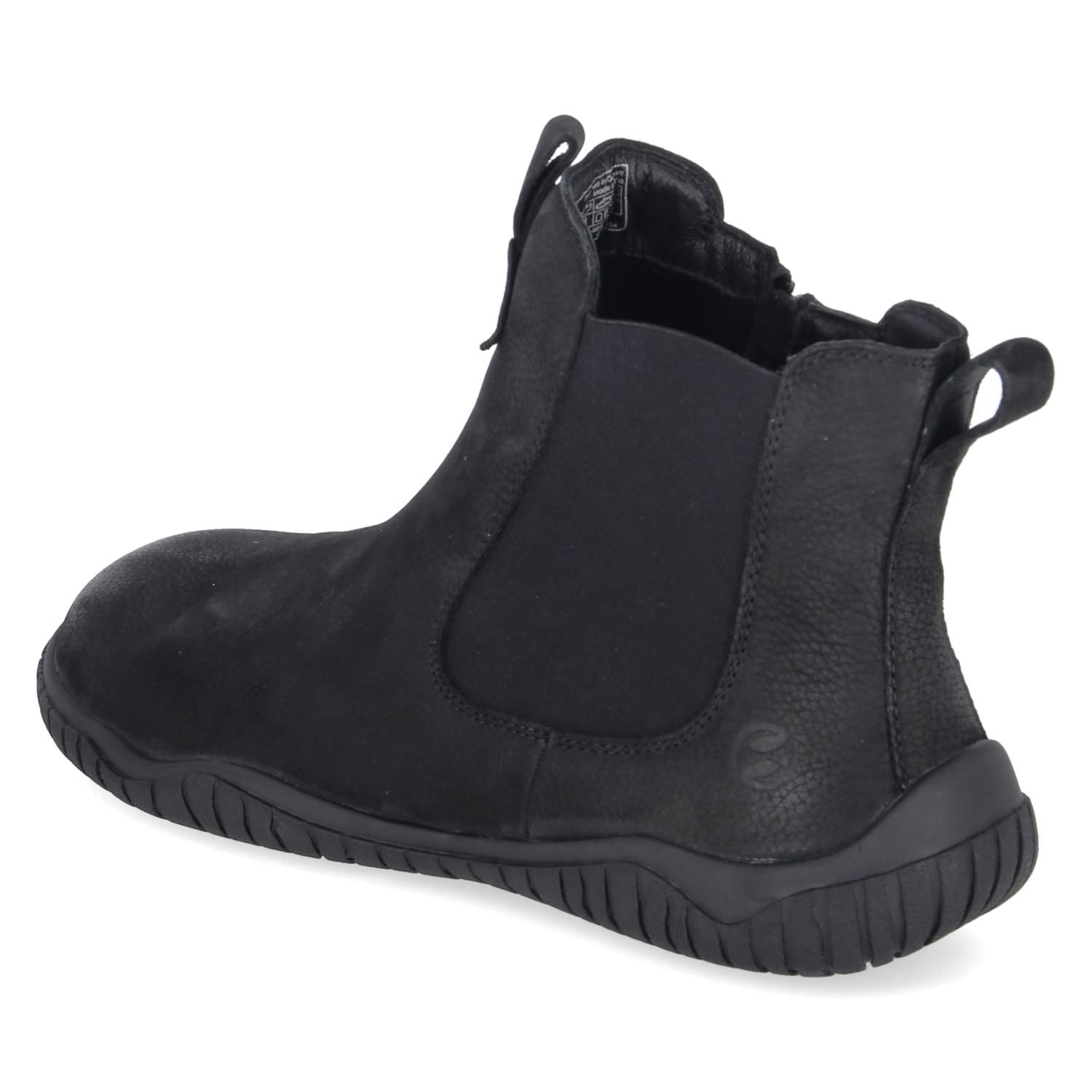 Barfuß-Chelsea Boots WALLACE 10 Schwarz