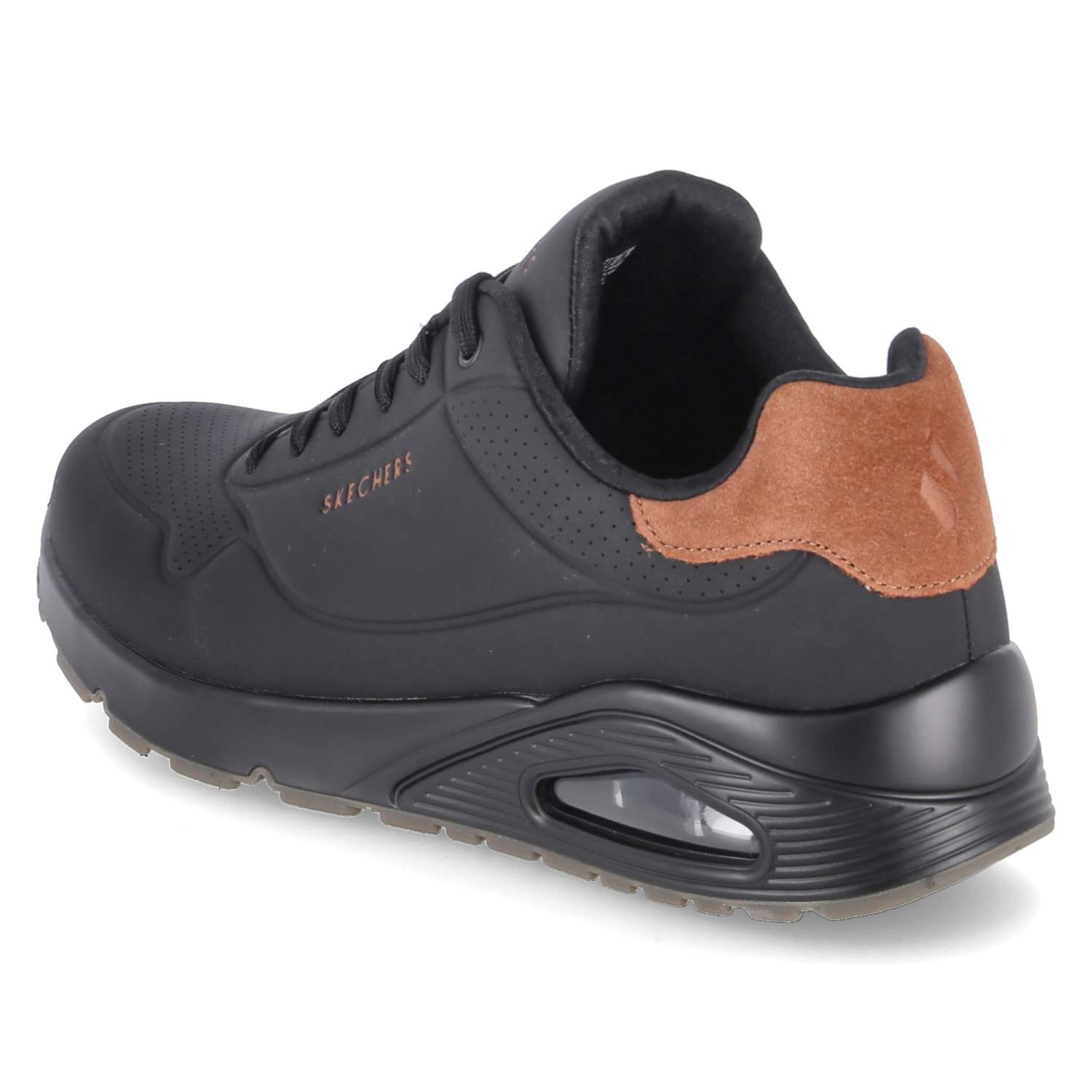 Low Sneaker SUITED ON AIR  Schwarz