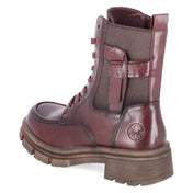 Schnürstiefeletten  Schwarz